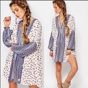 Free People Rain or Shine dress with pockets